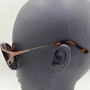 ? ?️ Gucci Oval Ladies Sunglasses
Brown Gradient Model GG0649SK-004 GUCCI EYEWEAR Oval-frame acetate and gold-tone sunglasses  main image 4